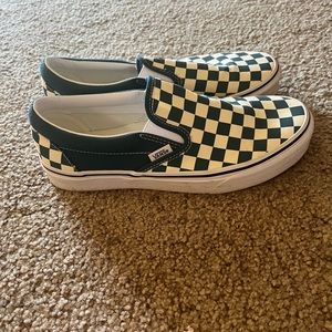 checkered vans